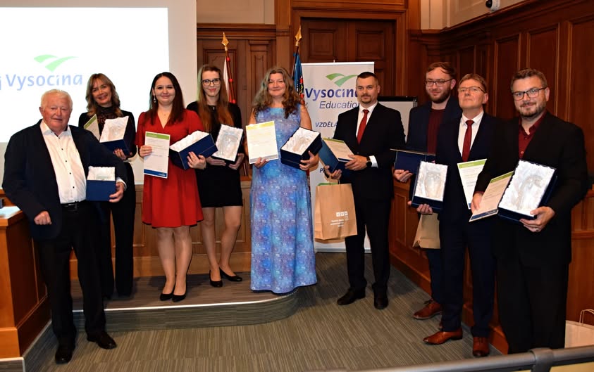 Jaroslav Vítek oceněn titulem Učitel Vysočiny 2025