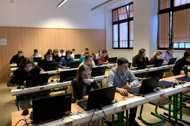 Krajské kolo soutěže Bobřík informatiky